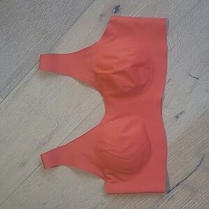 Knix Bra Women's sz XXL Orange Sport Bra Style T-Shirt Bra